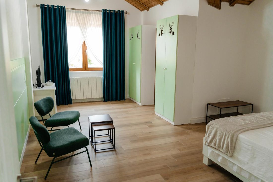 Cameră de 2 persoane stil modern la Cerma Bucovina