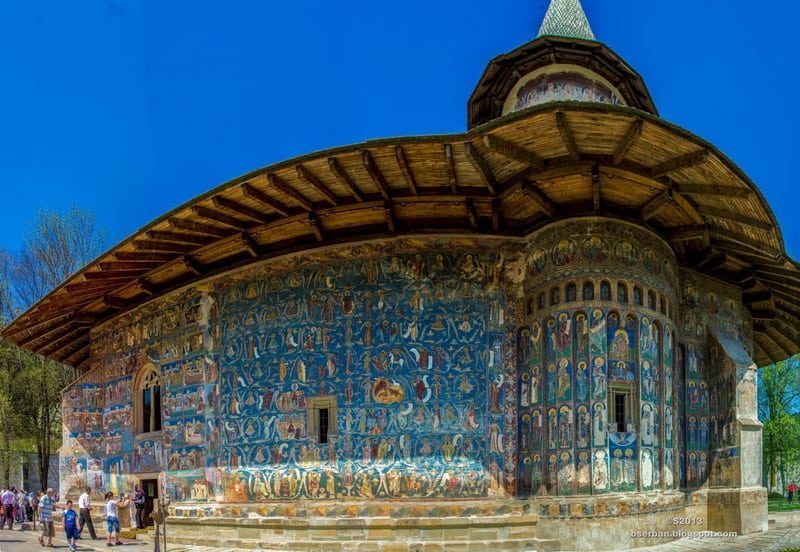 Mănăstirea voroneț la Cerma Bucovina